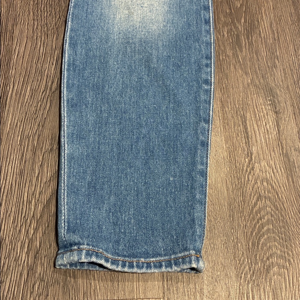 Frame (31) Ali High Rise Cigarette Jeans in Opus - Picture 6 of 9